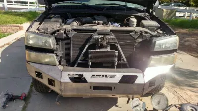 CHEVY 2500-3500HD 2003-2007 with CLASSIC FRONT Weld It Yourself Offroad installed