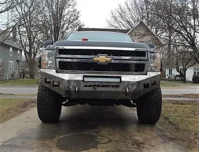 CHEVY 2500-3500HD 2011-2014 with CLASSIC FRONT Weld It Yourself STANDARD installed