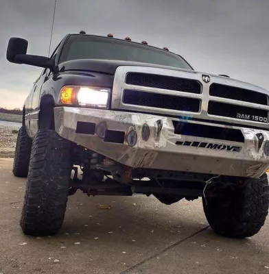 DODGE 1500 1994-2001 with CLASSIC FRONT Weld It Yourself STANDARD installed
