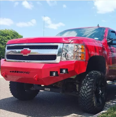 CHEVY 1500 2007.5-2013 with CLASSIC FRONT W.I.Y.KIT STANDARD installed