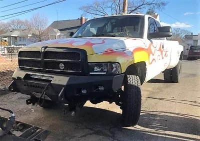 DODGE 2500-3500 1994-2002 with CLASSIC FRONT Weld It Yourself STANDARD installed