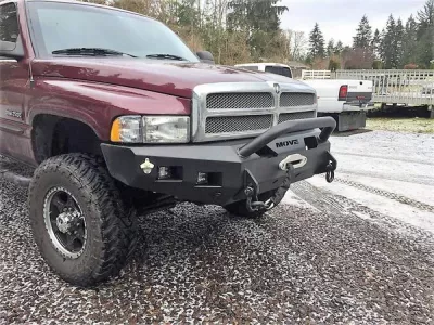 DODGE 2500-3500 1994-2002 with CLASSIC FRONT Weld It Yourself Offroad installed