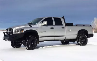 DODGE 2500-3500 2006-2009 with CLASSIC FRONT Weld It Yourself STANDARD installed