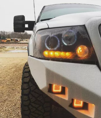 FORD F150 2004-2008 with CLASSIC FRONT Weld It Yourself STANDARD installed