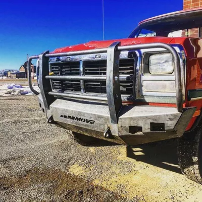 DODGE 150-250-350 1981-1993 with CLASSIC FRONT Weld It Yourself STANDARD installed