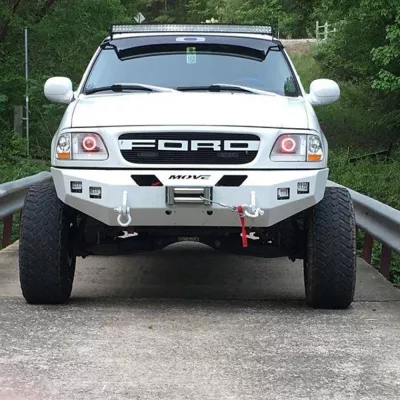 FORD F150 1997-1998 with CLASSIC FRONT Weld It Yourself Offroad installed