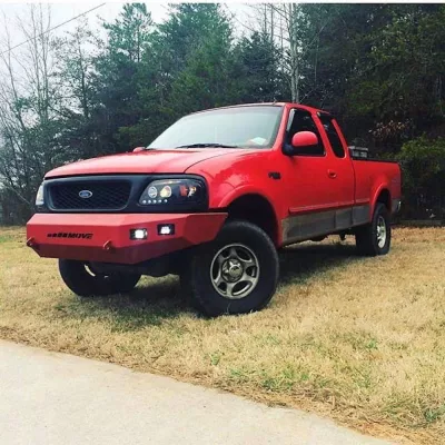 FORD F150 1997-1998 with CLASSIC FRONT Weld It Yourself STANDARD installed