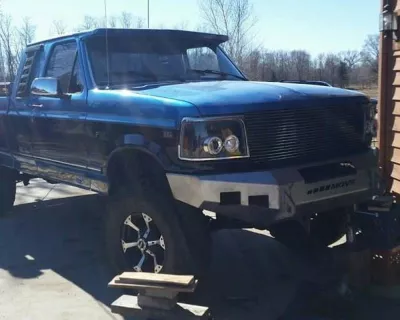 DODGE 1500 1994-2001 with CLASSIC FRONT Weld It Yourself STANDARD installed