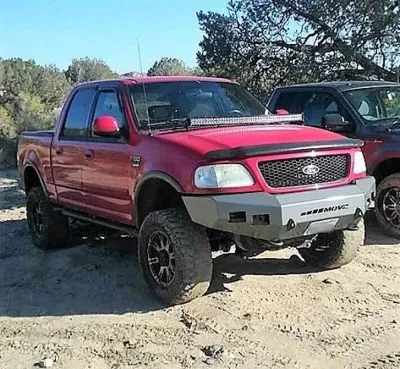 FORD F150 1997-1998 with CLASSIC FRONT Weld It Yourself STANDARD installed