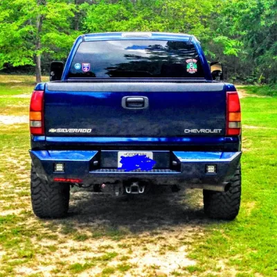 CHEVY 2500-3500HD 1999-2002 with CLASSIC REAR Weld It Yourself STANDARD installed