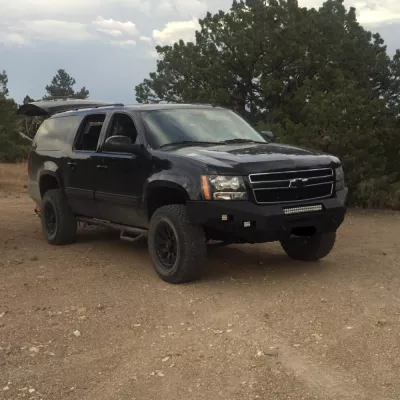 CHEVY SUBURBAN 1500 2007-2014 with CLASSIC FRONT Weld It Yourself STANDARD installed