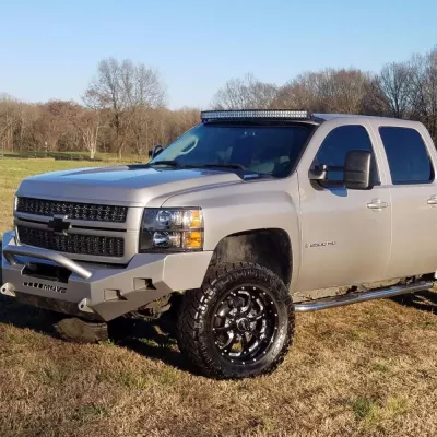 CHEVY 2500-3500HD 2007.5-2010 with CLASSIC FRONT Weld It Yourself STANDARD installed