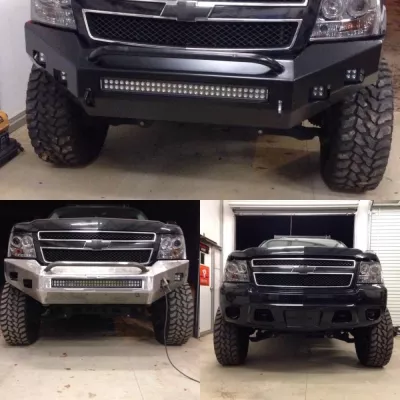 CHEVY SUBURBAN 1500 2007-2014 with CLASSIC FRONT Weld It Yourself STANDARD installed