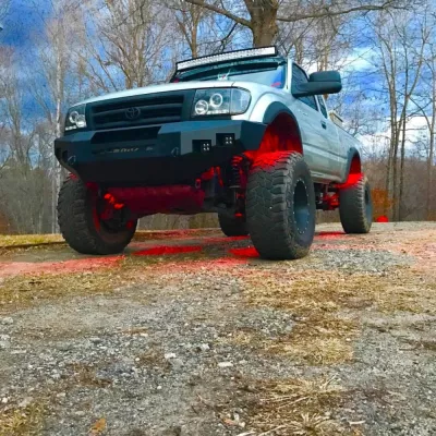 TOYOTA TACOMA 1995-2004 with CLASSIC FRONT Weld It Yourself STANDARD installed