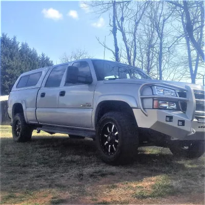 CHEVY 2500-3500HD 2003-2007 with CLASSIC FRONT Weld It Yourself STANDARD installed