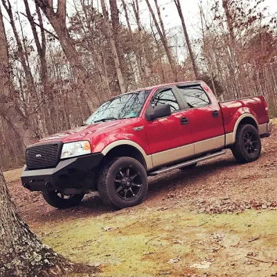 FORD F150 2004-2008 with CLASSIC FRONT Weld It Yourself STANDARD installed