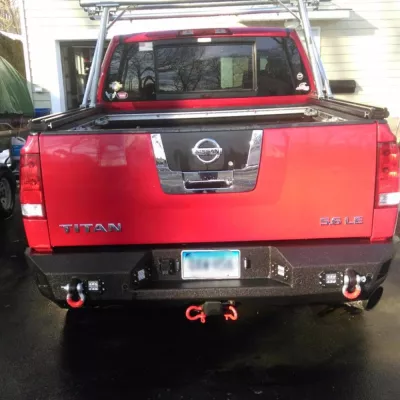 NISSAN TITAN 2003-2015 with CLASSIC REAR Weld It Yourself STANDARD installed