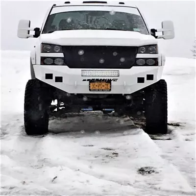 CHEVY 2500-3500HD 2003-2007 with CLASSIC FRONT Weld It Yourself STANDARD installed