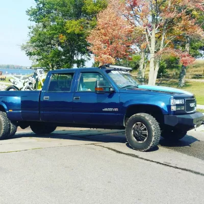 GMC 2500-3500HD 1988-1998 with CLASSIC FRONT W.I.Y.KIT STANDARD installed