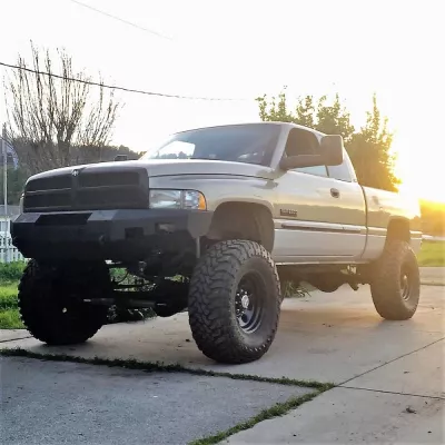 DODGE 2500-3500 1994-2002 with CLASSIC FRONT Weld It Yourself STANDARD installed