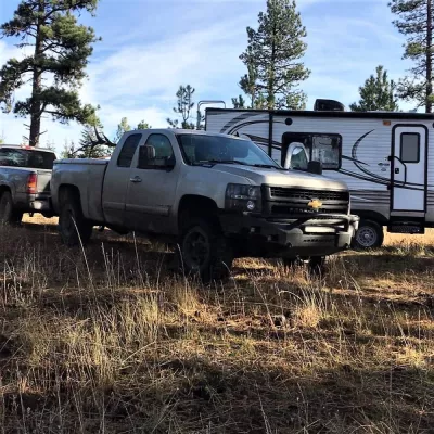 CHEVY 2500-3500HD 2007.5-2010 with CLASSIC FRONT Weld It Yourself STANDARD installed