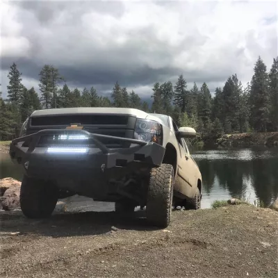 CHEVY 2500-3500HD 2007.5-2010 with CLASSIC FRONT Weld It Yourself STANDARD installed