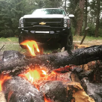 CHEVY 2500-3500HD 2007.5-2010 with CLASSIC FRONT Weld It Yourself STANDARD installed