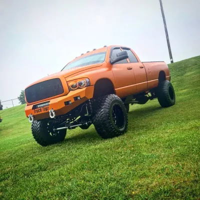 DODGE 2500-3500 2003-2005 with CLASSIC FRONT Weld It Yourself STANDARD installed