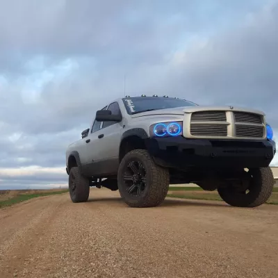 DODGE 2500-3500 2003-2005 with CLASSIC FRONT Weld It Yourself STANDARD installed