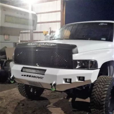DODGE 2500-3500 1994-2002 with CLASSIC FRONT Weld It Yourself STANDARD installed