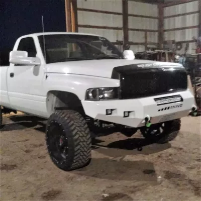 DODGE 2500-3500 1994-2002 with CLASSIC FRONT Weld It Yourself STANDARD installed
