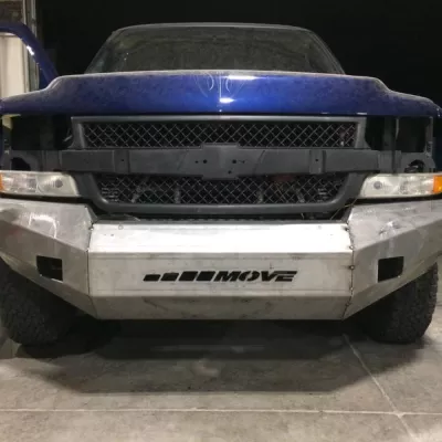 CHEVY 2500-3500HD 1999-2002 with CLASSIC FRONT Weld It Yourself STANDARD installed