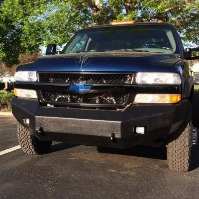 CHEVY 2500-3500HD 1999-2002 with CLASSIC FRONT Weld It Yourself STANDARD installed