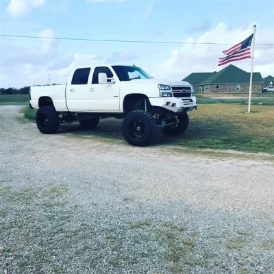 CHEVY 2500-3500HD 2003-2007 with CLASSIC FRONT Weld It Yourself STANDARD installed