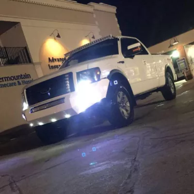 FORD F150 2009-2014 with CLASSIC FRONT Weld It Yourself STANDARD installed