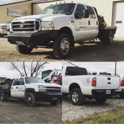 FORD F250-350 1999-2004 with CLASSIC FRONT W.I.Y.KIT STANDARD installed