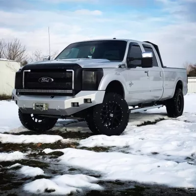 FORD F250-350 2011-2016 with CLASSIC FRONT W.I.Y.KIT OFFROAD installed