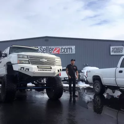 CHEVY 2500-3500HD 2003-2007 with CLASSIC FRONT Weld It Yourself STANDARD installed