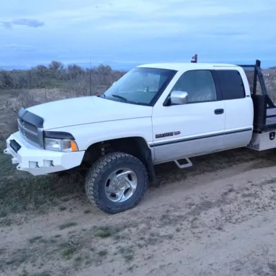 DODGE 2500-3500 1994-2002 with CLASSIC FRONT Weld It Yourself STANDARD installed