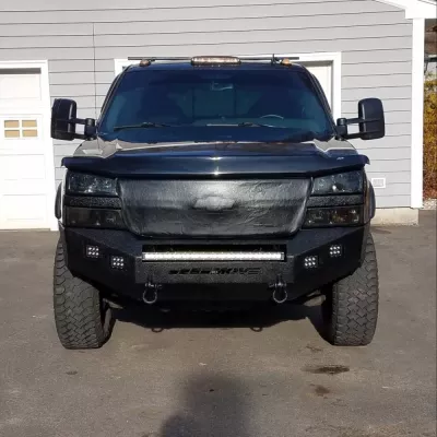 CHEVY 2500-3500HD 2003-2007 with CLASSIC FRONT Weld It Yourself STANDARD installed
