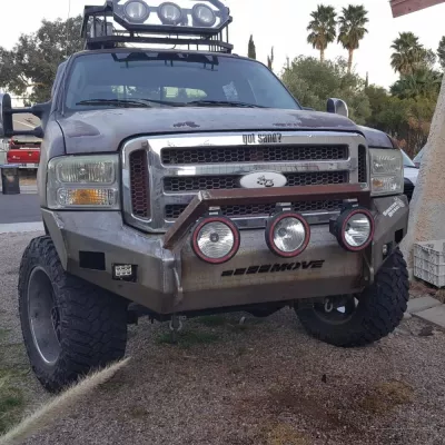 FORD F250-350 1999-2004 with CLASSIC FRONT W.I.Y.KIT STANDARD installed