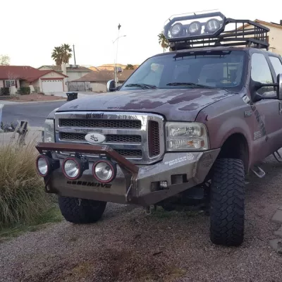 FORD F250-350 1999-2004 with CLASSIC FRONT W.I.Y.KIT STANDARD installed