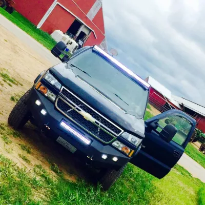 CHEVY 2500-3500HD 2003-2007 with CLASSIC FRONT Weld It Yourself STANDARD installed