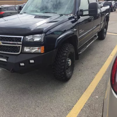 CHEVY 2500-3500HD 2003-2007 with CLASSIC FRONT Weld It Yourself STANDARD installed