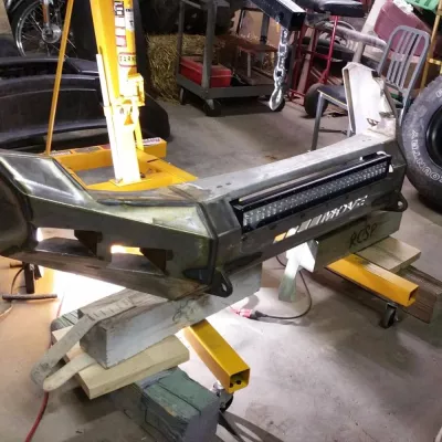 FORD F150 2009-2014 with CLASSIC FRONT Weld It Yourself STANDARD installed