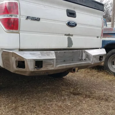 FORD F150 2009-2014 with CLASSIC REAR Weld It Yourself STANDARD installed