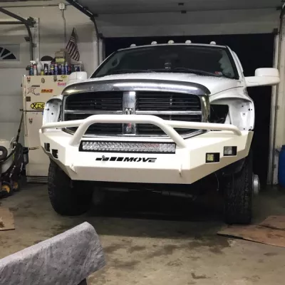 DODGE 2500-3500 2006-2009 with CLASSIC FRONT Weld It Yourself STANDARD installed