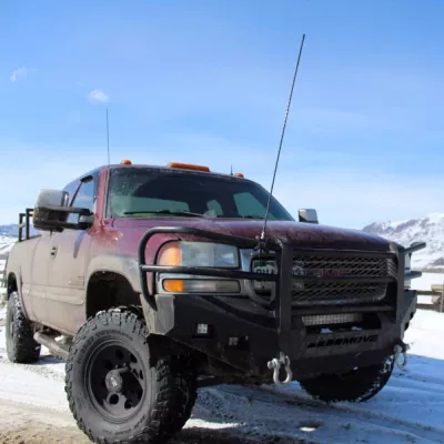 GMC 2500-3500HD 1999-2002 with CLASSIC FRONT W.I.Y.KIT STANDARD installed