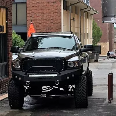 DODGE 2500-3500 2006-2009 with CLASSIC FRONT Weld It Yourself Offroad installed