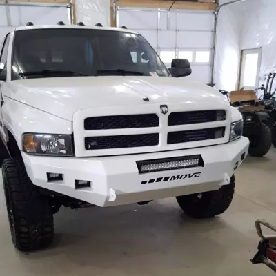 DODGE 2500-3500 1994-2002 with CLASSIC FRONT Weld It Yourself STANDARD installed